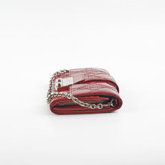 Christian Dior Red Patent Wallet