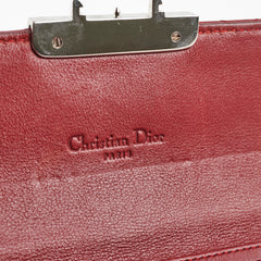 Christian Dior Red Patent Wallet