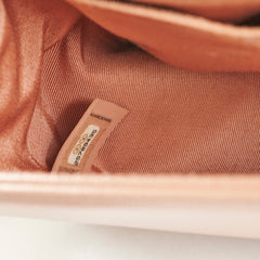 Chanel Old Medium Boy Chevron Caviar Beige- Series 25