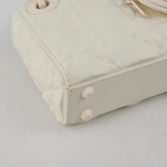 Christian Dior Micro Lady Dior White