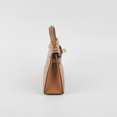 Hermes Mini Kelly Chai Epsom - Stamp U