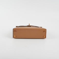 Hermes Mini Kelly Chai Epsom - Stamp U
