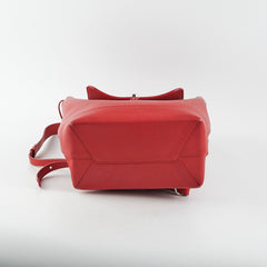Louis Vuitton Lock Me Backpack Red