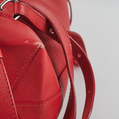 Louis Vuitton Lock Me Backpack Red