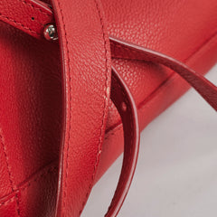 Louis Vuitton Lock Me Backpack Red