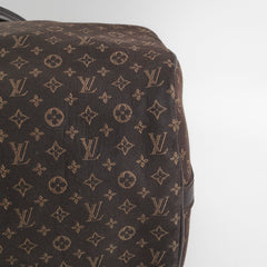 Louis Vuitton Mini Lin Demin Speedy 30 Dark Brown