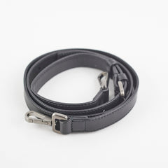 Christian Dior Mini Lock Canvas Crossbody Bag Black/Blue