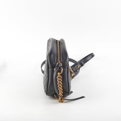 Gucci Small Marmont Camera Bag Black