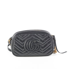 Gucci Small Marmont Camera Bag Black