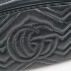 Gucci Small Marmont Camera Bag Black