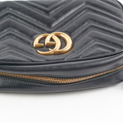 Gucci Small Marmont Camera Bag Black