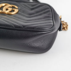 Gucci Small Marmont Camera Bag Black