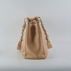 Chanel GST Caviar Grand Shopping Tote Beige