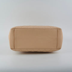 Chanel GST Caviar Grand Shopping Tote Beige