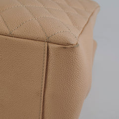 Chanel GST Caviar Grand Shopping Tote Beige