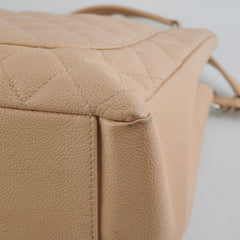 Chanel GST Caviar Grand Shopping Tote Beige