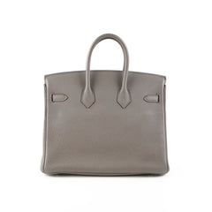 Hermes Birkin 25 Togo Etain Y Stamp
