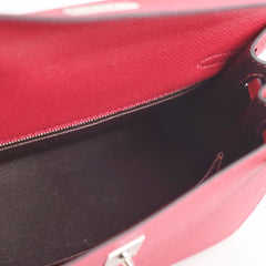 Hermes Kelly 25 Sellier Epsom Verso Framboise/Prune