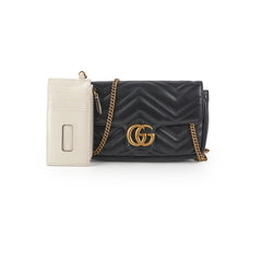 Gucci GG Marmont Matelasse Mini Bag Black
