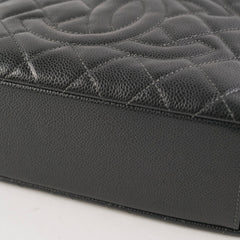 Chanel Caviar PST Petite Shopping Tote Black