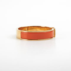 Hermes H Bracelet PM Orange