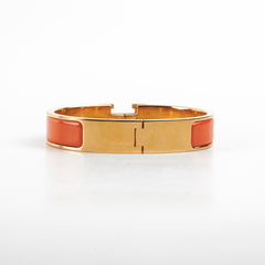 Hermes H Bracelet PM Orange