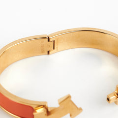 Hermes H Bracelet PM Orange