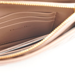 Christian Dior Caro Every Pouch Clutch Rose Nude