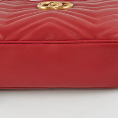 Gucci Marmont Small Soho Disco Bag Red