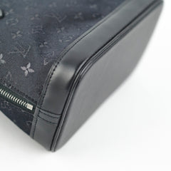 Louis Vuitton Mini Alma Satin Crossbody Black