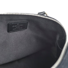 Louis Vuitton Mini Alma Satin Crossbody Black