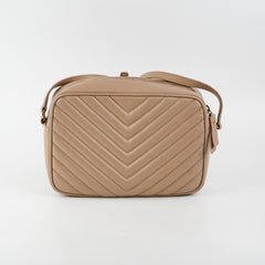 Saint Laurent Lou Camera Bag Beige