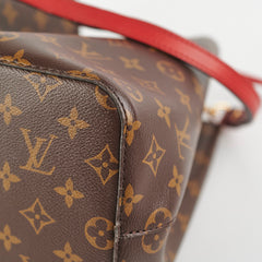 Louis Vuitton Neo Noe Monogram Red