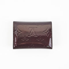 Louis Vuitton Vernis Amarante Card Holder