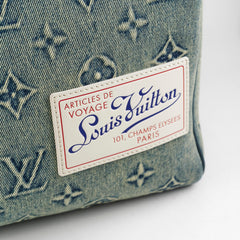 Louis Vuitton Keepall Bandouliere Denim 50