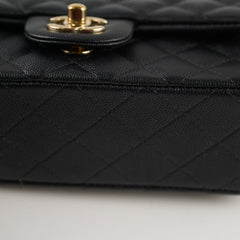 Chanel Caviar Mini Rectangular Black Series 26