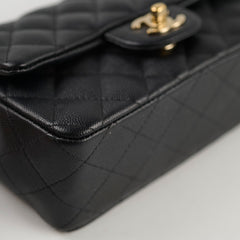 Chanel Caviar Mini Rectangular Black Series 26