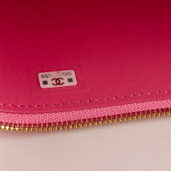 Chanel Pink Vanity Coco Chain (microchip)