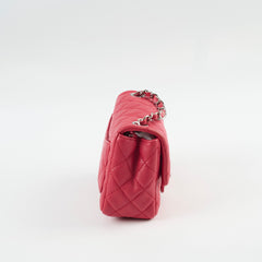 Chanel Caviar Mini Square Red