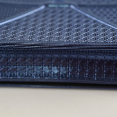 Dior Mini Diorama Blue Metallic