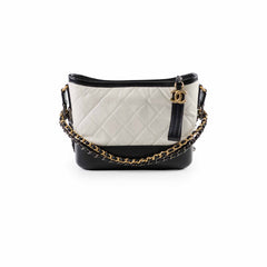 Chanel Small Grabrielle Bag White/Black