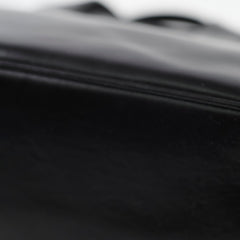 Prada Large Leather Tote Black