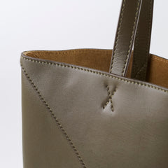 Loewe Medium Fold Tote Dark Khaki
