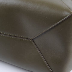 Loewe Medium Fold Tote Dark Khaki