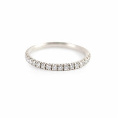 Cartier Etincelle de Cartier Wedding Ring Semi - Paved Size 52