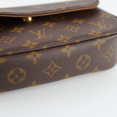 Louis Vuitton Ivy Wallet On Chain Monogram