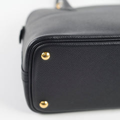 Hermes Bolide 27 Black Espom GHW