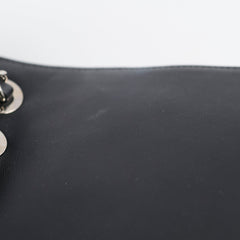 Chanel Patent Medium Coco Boy Flap Black