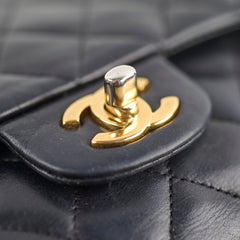 Chanel Medium/Large Double Classic Flap Black