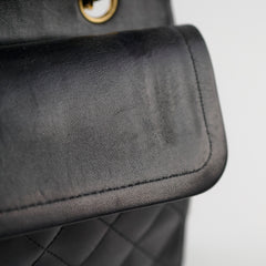 Chanel Medium/Large Double Classic Flap Black